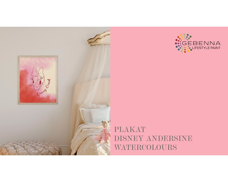 Plakat Disney Andersine Watercolours